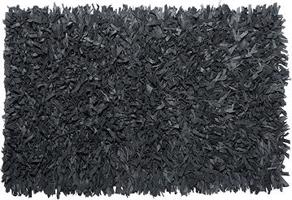 Koberec Shaggy čierny 140 × 200 cm MUT, 146550
